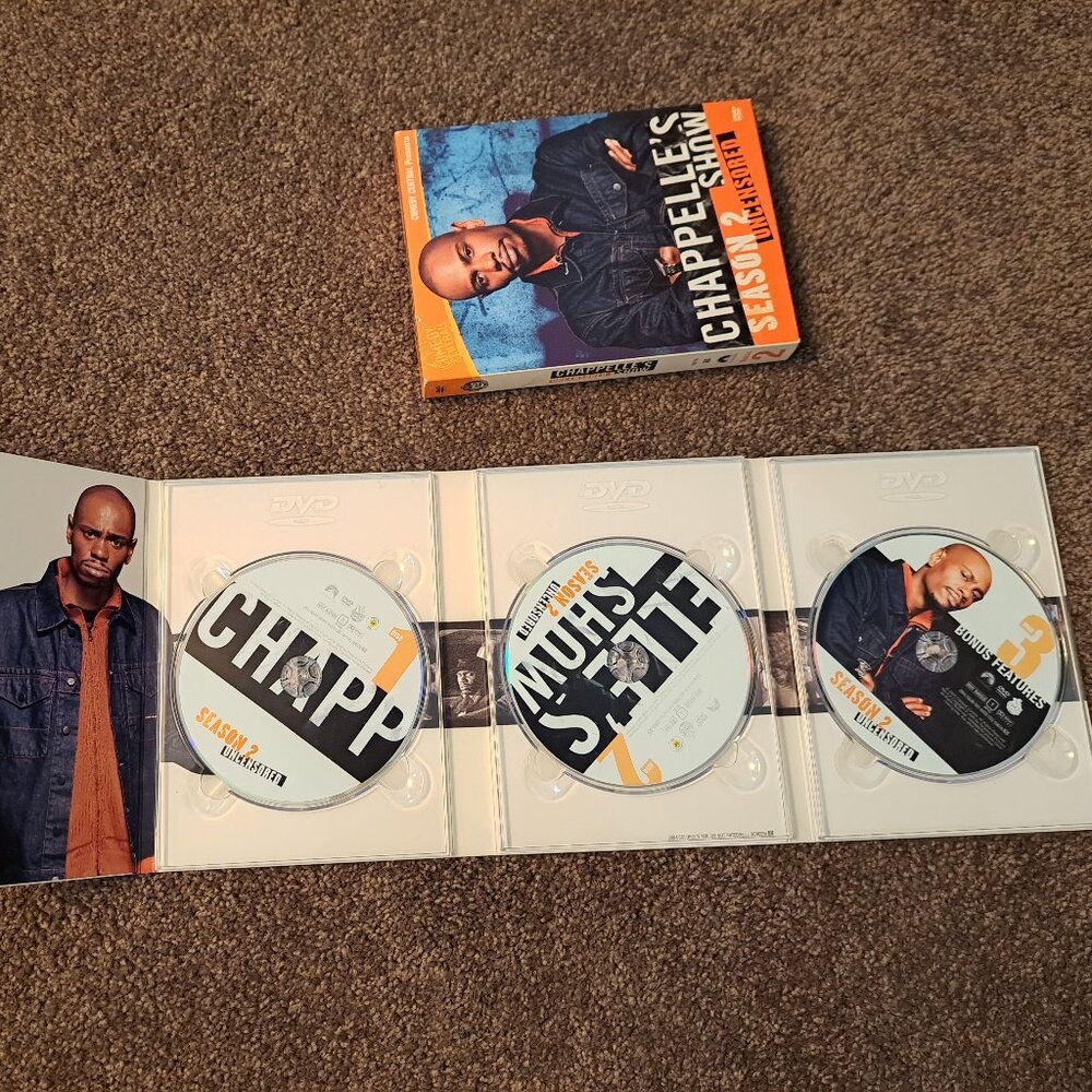 Comedy Central Dave Chappelle's Show Season 2 Uncensored, Paramount DVD - Picture 4 of 8